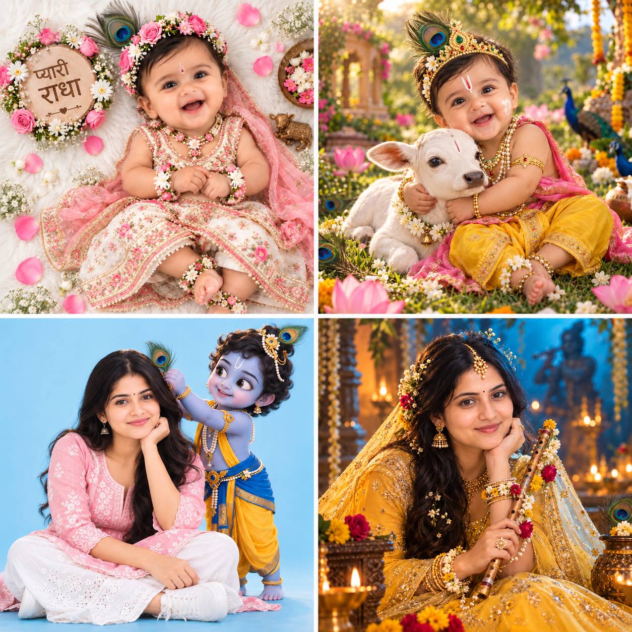 Krishna AI Image Prompts
